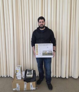 c1632881-5e1b-4910-b208-265368a05f89 Wasim Shehada, von der Hochschule Bochum hat bei unserem Gewinnspiel mitgemacht und das Thermocut Styroporschneider von Proxxon Inklusive eines 90° Anschlags gewonnen mit dem Projekt "BoLiving - Urbaner Wohnraum Kostengünstig".